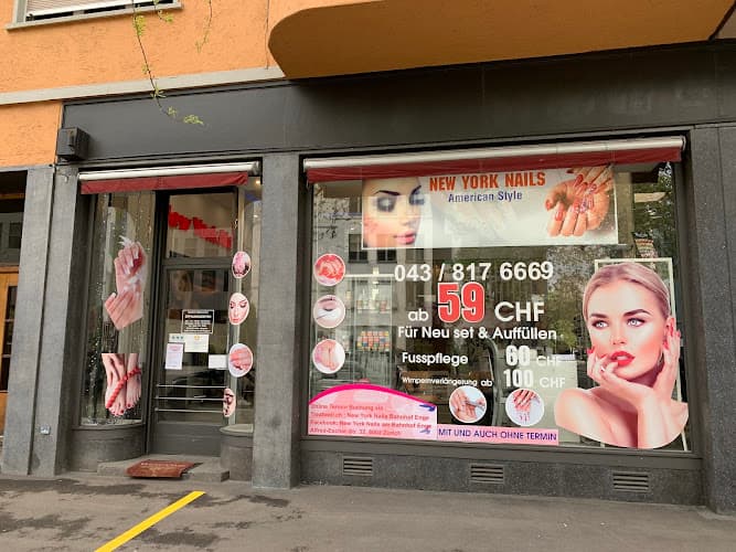 New York Nails am Bahnhof Zürich Enge — Nagelstudio in Zürich