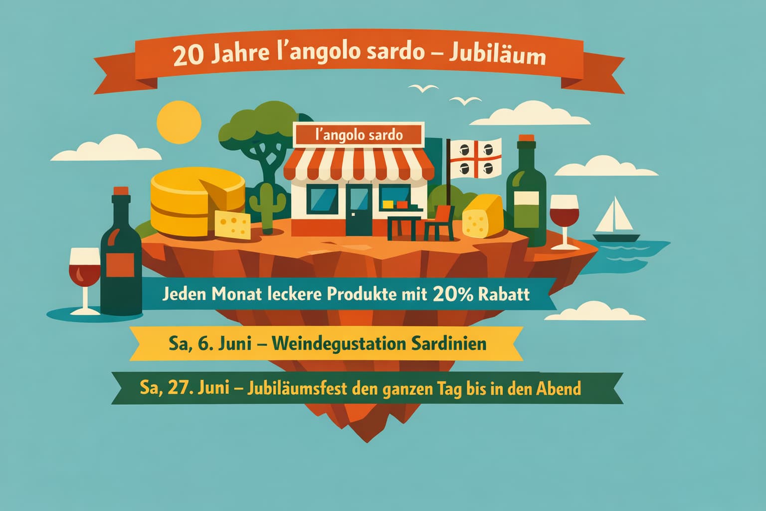 Dorfladen L'angolo sardo — Supermarkt in Kilchberg (Bild 2)