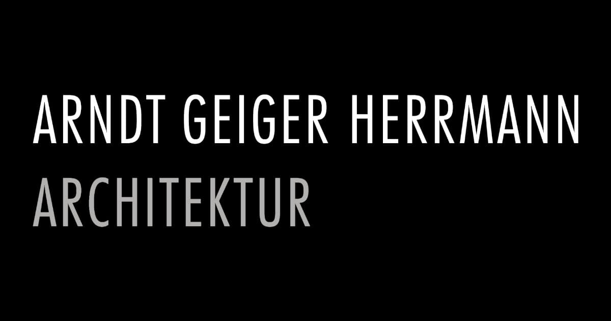 Arndt Geiger Herrmann AG — Architekt in Zürich