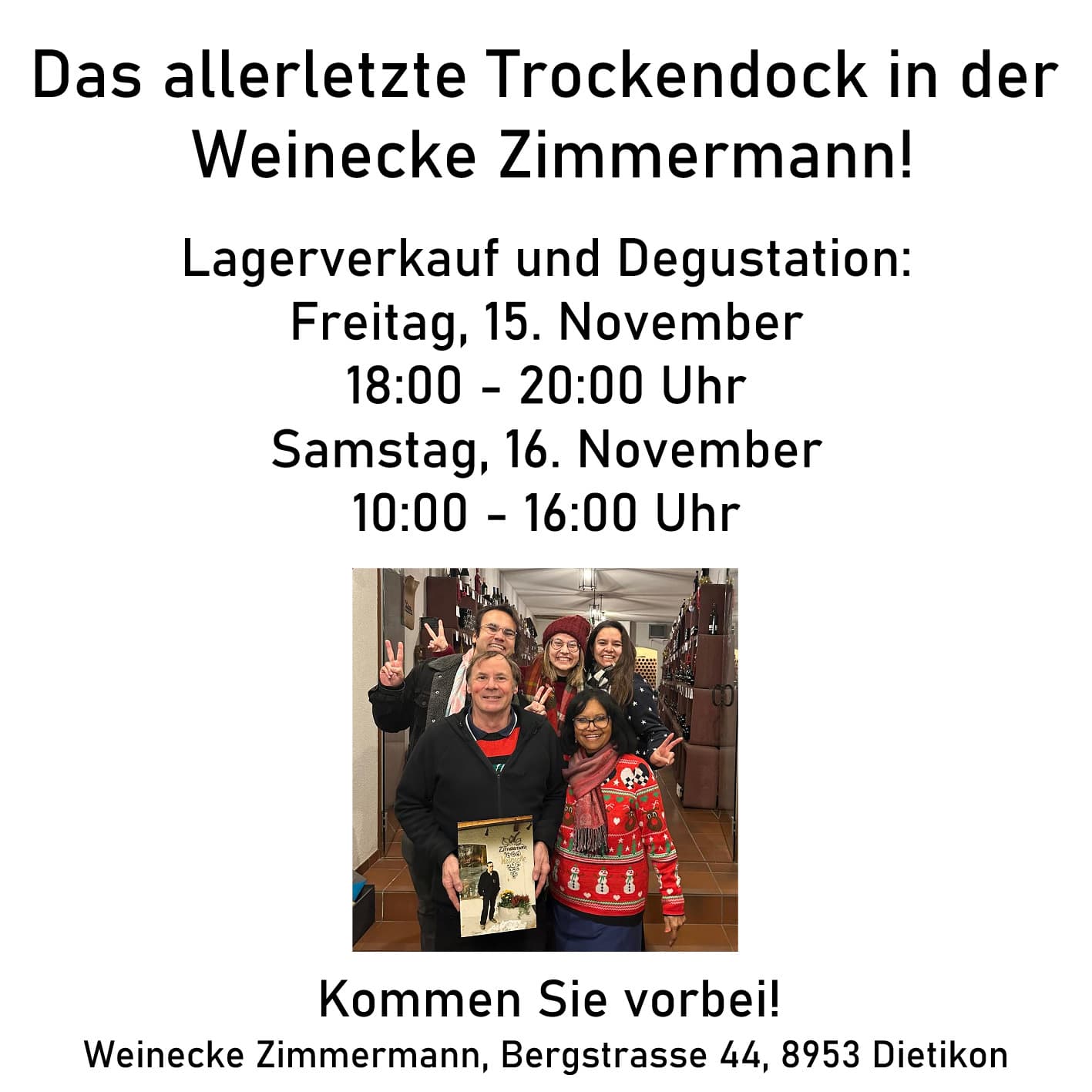 Weinecke Zimmermann — Weinhandlung in Dietikon (Bild 2)