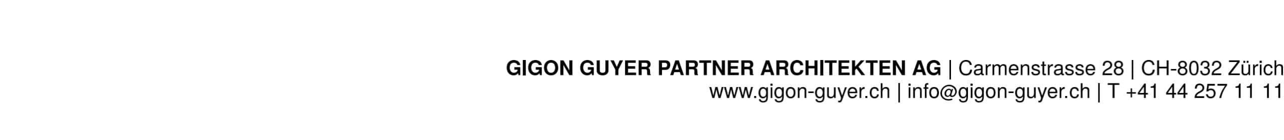 Gigon Guyer Partner Architekten AG — Architekt in Zürich