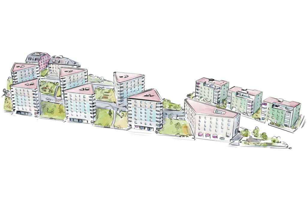 Baugenossenschaft Denzlerstrasse — Bautraeger in Zürich (Bild 2)