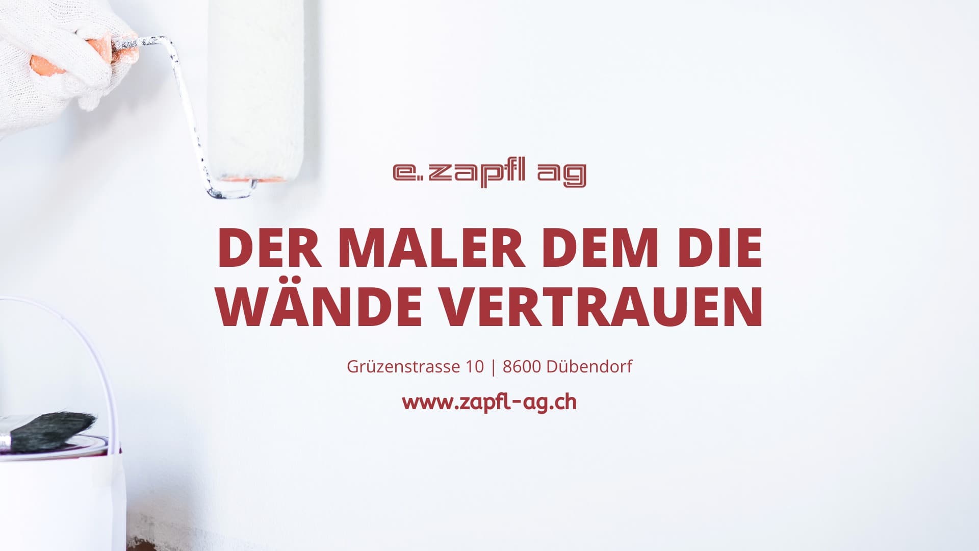 E. Zapfl AG - Malergeschäft | Renovationen, Dekorative Wandgestaltung, Tapezierarbeiten, Reinigungen u.v.m. — Maler in Dübendorf (Bild 2)