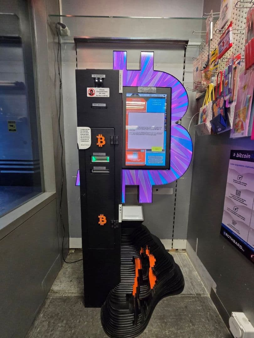 Rothbard.eu Bitcoin ATM — Bank in Zürich (Bild 2)