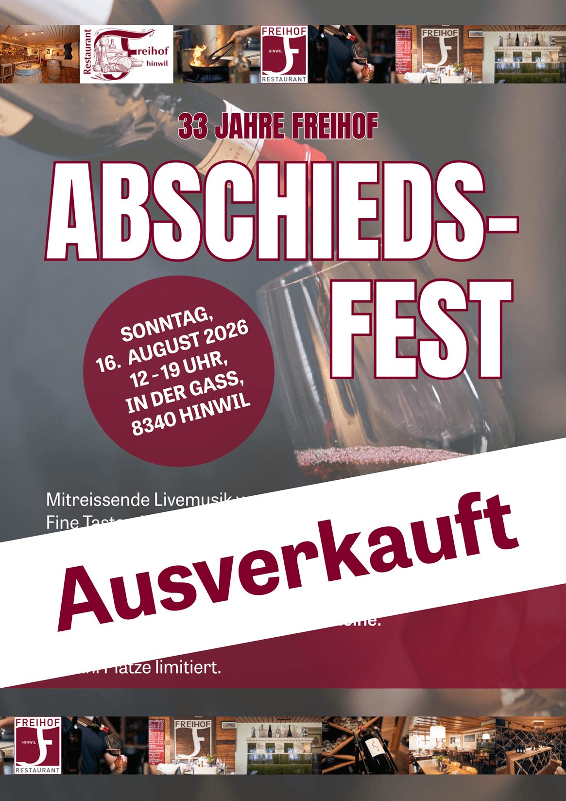 Restaurant Freihof KLG — Restaurant in Hinwil (Bild 2)
