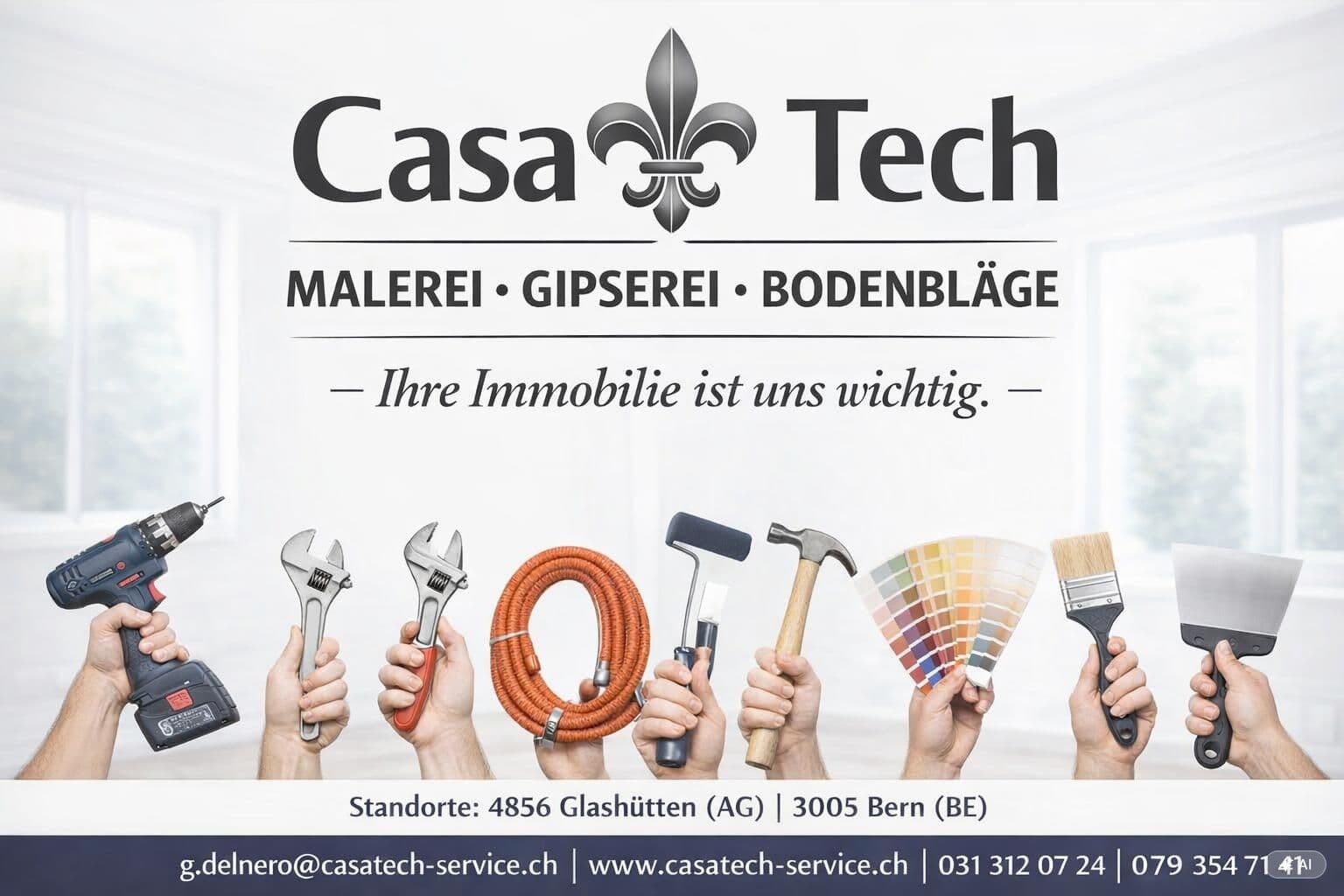 CasaTech GmbH — Immobilienverwaltung in Bern