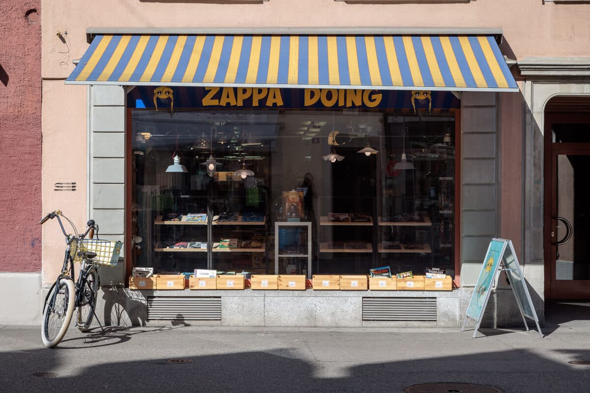 Zappa-Doing — Geschaeft in Winterthur (Bild 2)