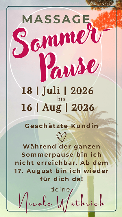 Massage Greifensee Nicole Wüthrich Schweiz — Massage in Greifensee (Bild 3)