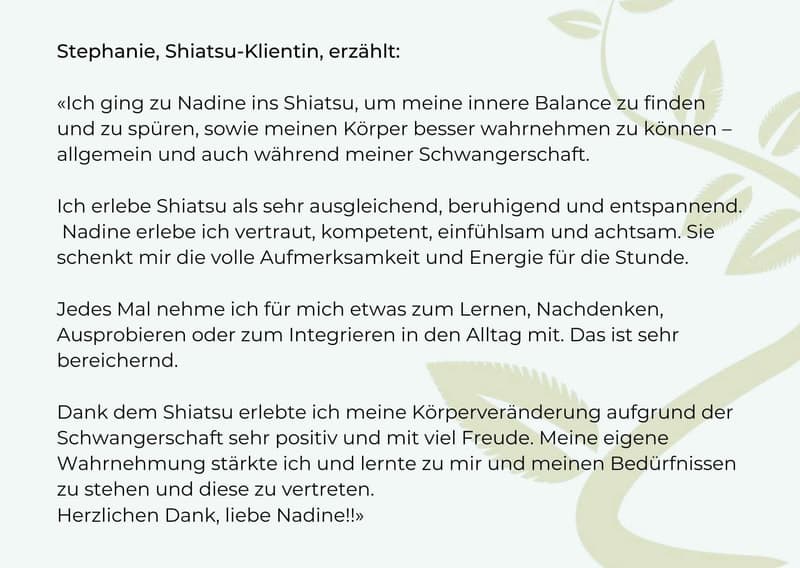 Shiatsu-Praxis bewegend begleiten — Massage in Uster (Bild 3)