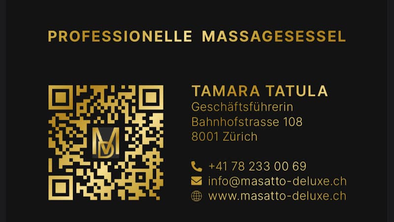 Masatto Deluxe — Massage in Zürich