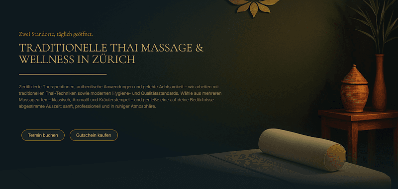 Khon Thai Massage — Massage in Zürich