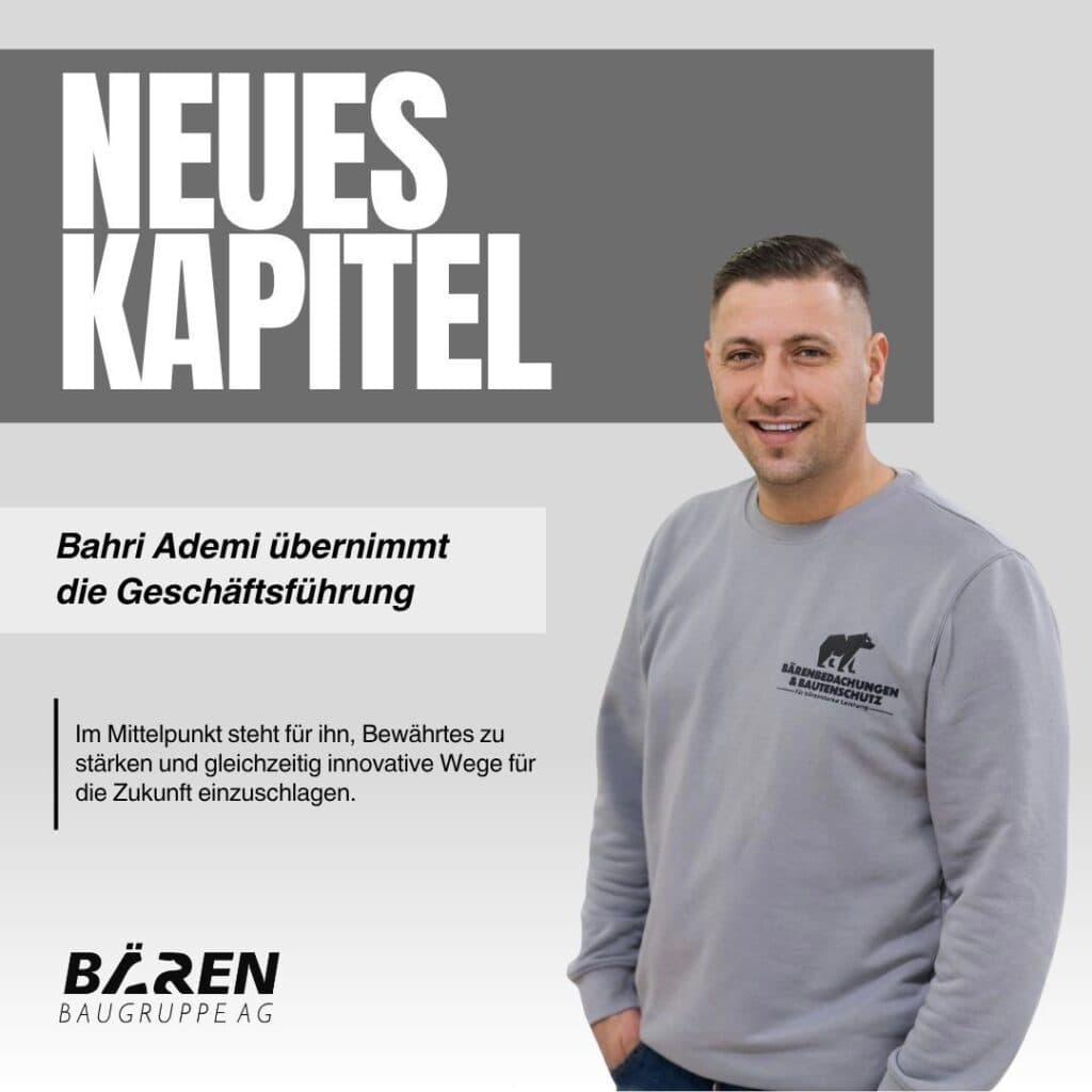 Bären Baugruppe AG — Sanitär in Urtenen-Schönbühl