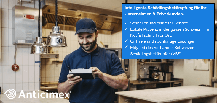 Anticimex AG | Schädlingsbekämpfung & Vogelabwehr St. Gallen 9011
