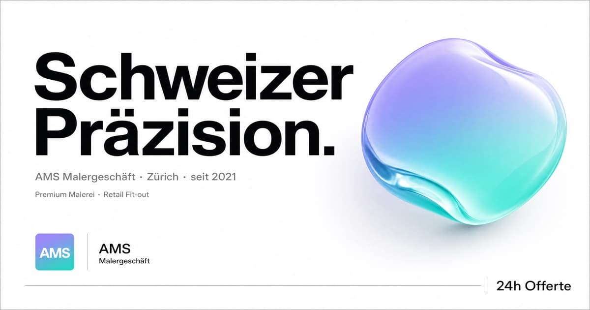 Ams Malergeschäft GmbH — Maler in Zürich