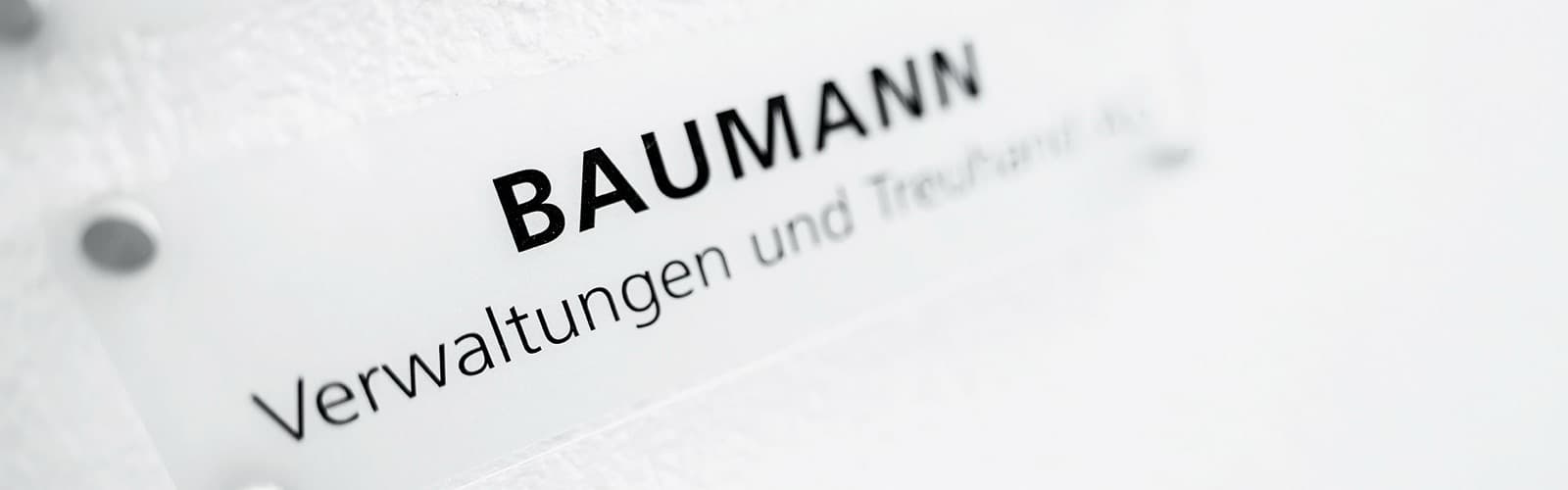 Baumann Verwaltungen und Treuhand AG — Immobilienverwaltung in Ostermundigen