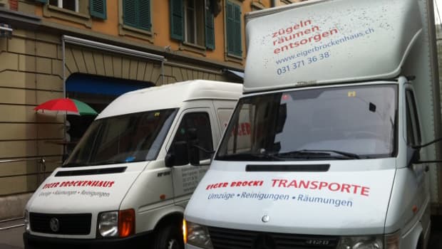 Eiger Brocki Transporte Umzugsunternehmen Bern Reinigungsunternehmen Räumungsfirma — Umzugsfirma in Bern