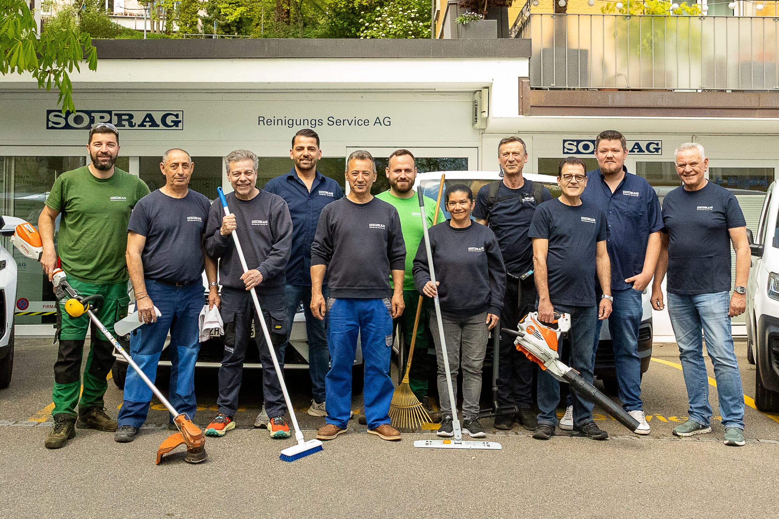 Soprag Reinigungs Service AG — Immobilienverwaltung in Zürich
