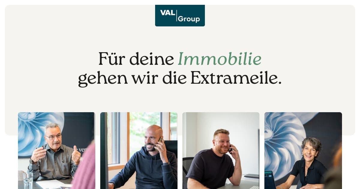VAL Group AG — Immobilienmakler in Kloten