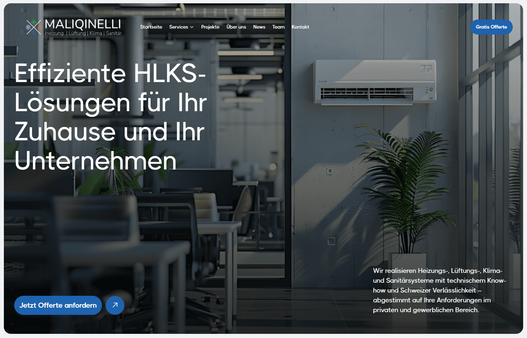 Maliqinelli HLKS GmbH — Heizung & Klima in Wangen-Brüttisellen