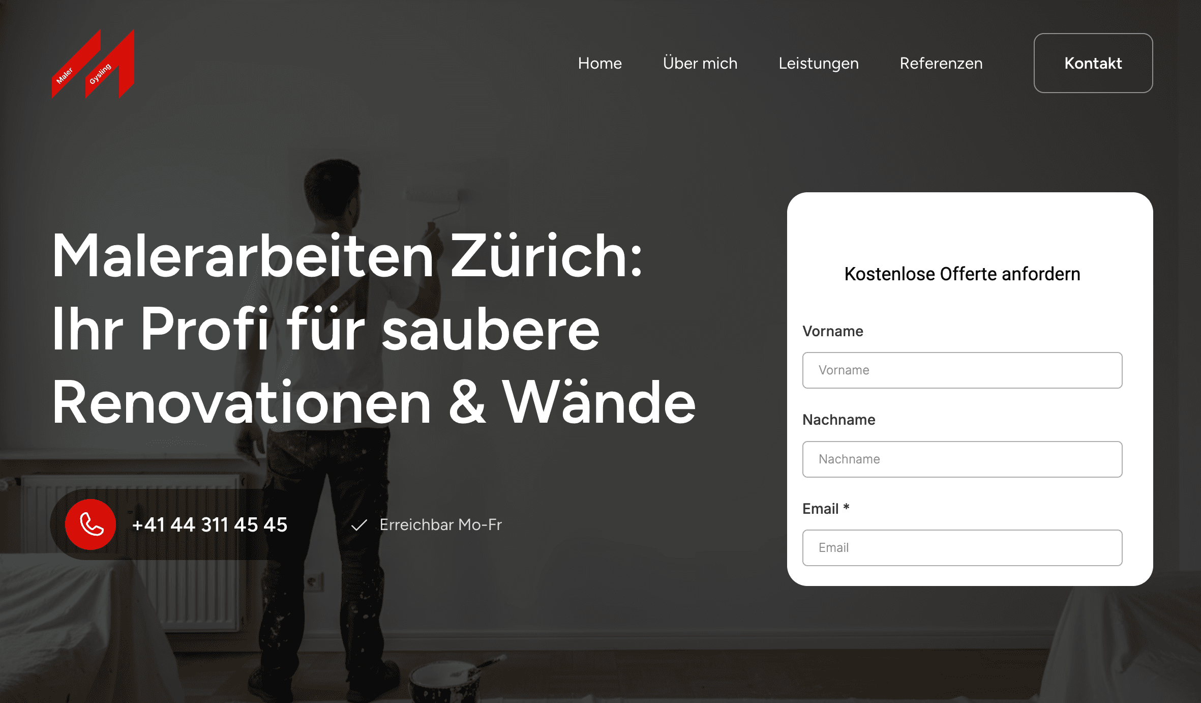 Maler Gysling GmbH — Maler in Dietikon