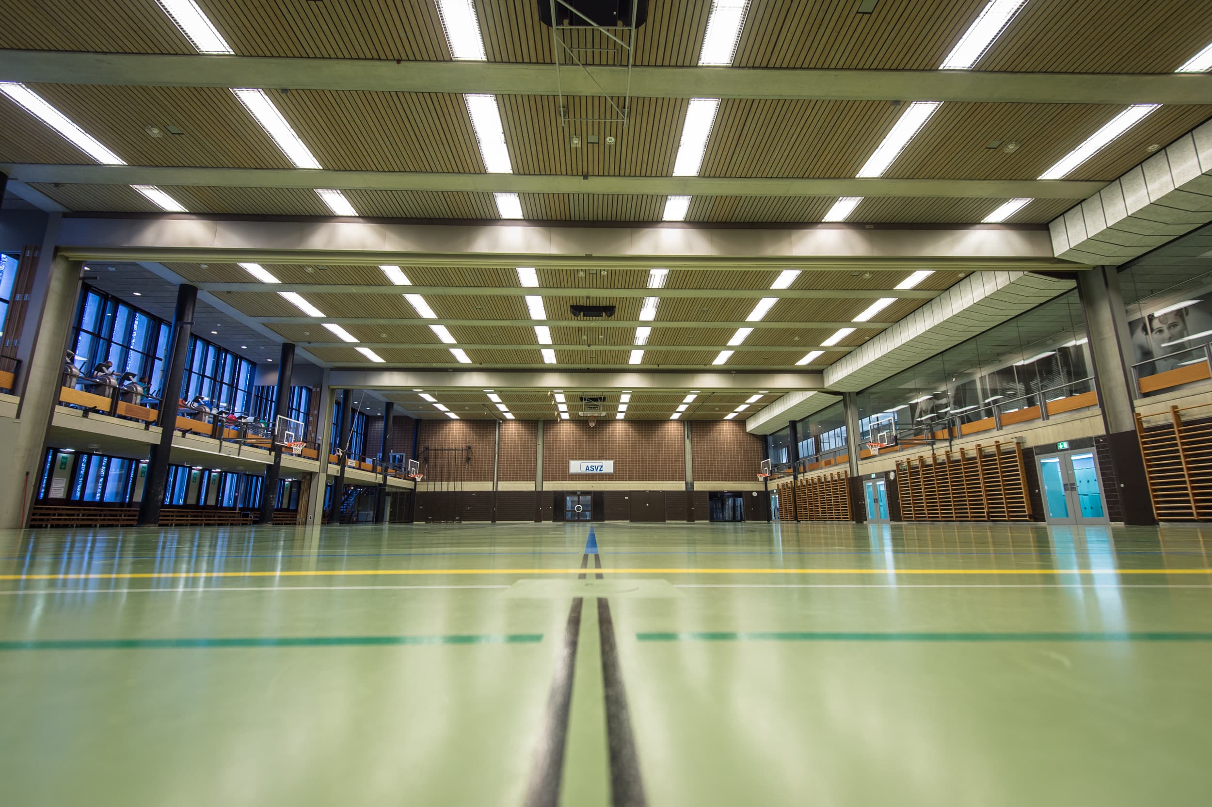 Sport Center Polyterrasse, Zurich Academic Sports Association — Fitnessstudio in Zürich