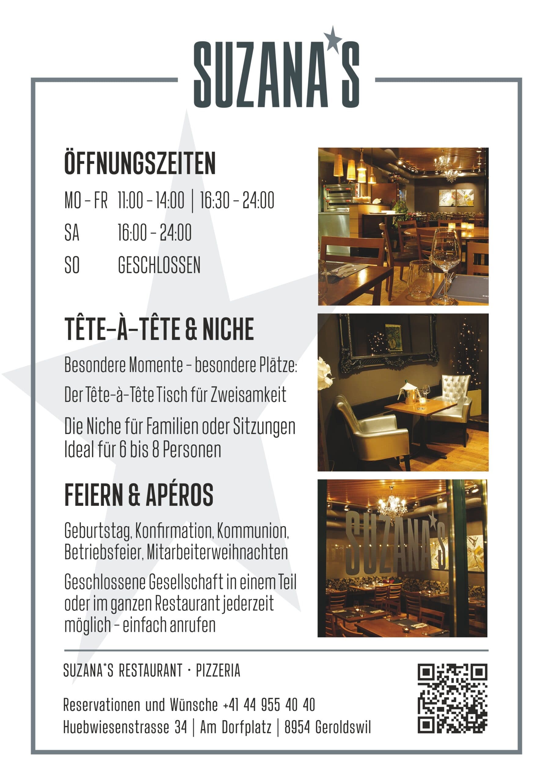 Suzanas-Restaurant — Restaurant in Geroldswil (Bild 3)