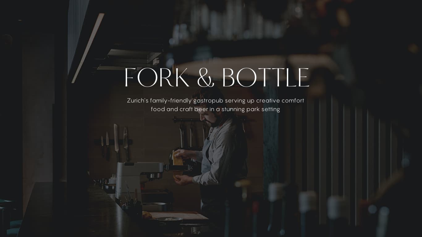 Fork & Bottle — Restaurant in Zürich (Bild 3)