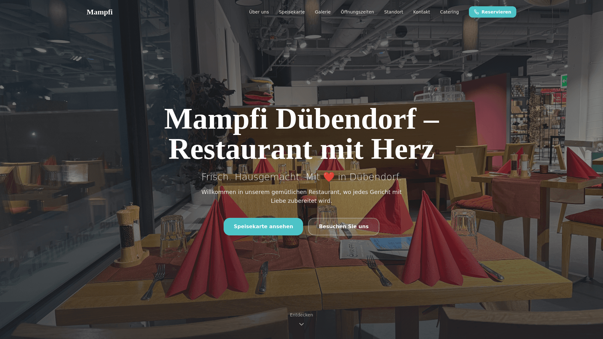 Mampfi - Restaurant in Dübendorf — Restaurant in Dübendorf (Bild 2)
