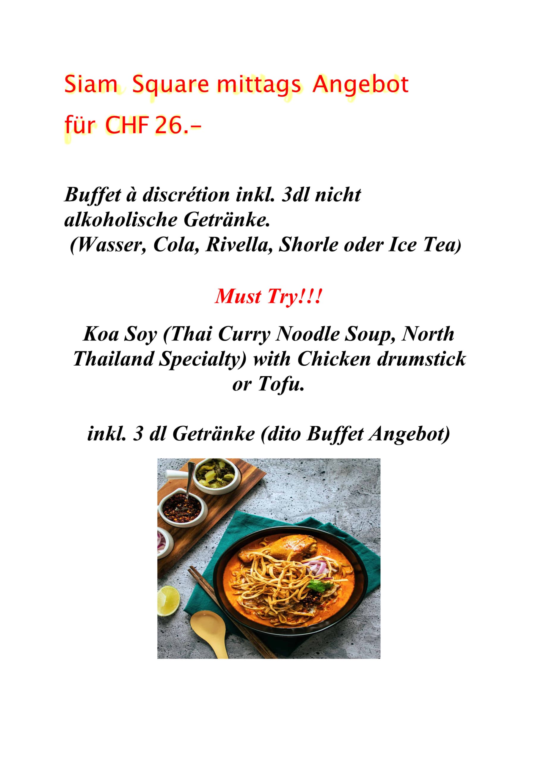 Siam Square — Restaurant in Kloten (Bild 2)