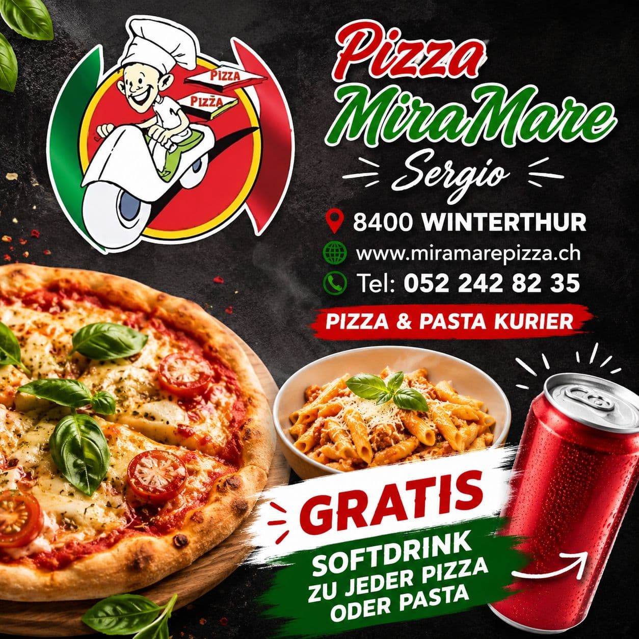 Mira Mare Pizza - Winterthur — Pizzeria in Winterthur (Bild 3)