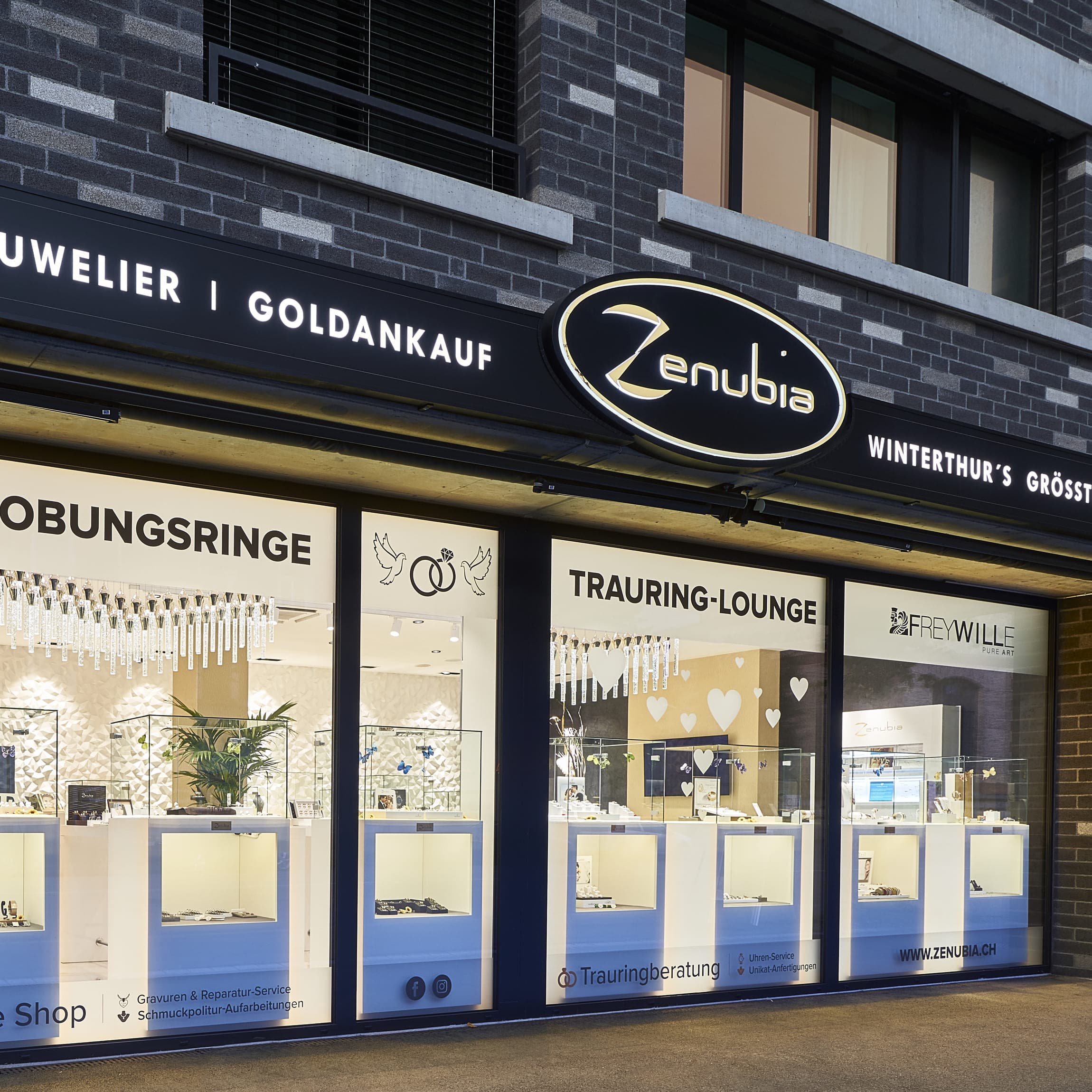 Zenubia Schmuck AG — Geschaeft in Winterthur (Bild 2)