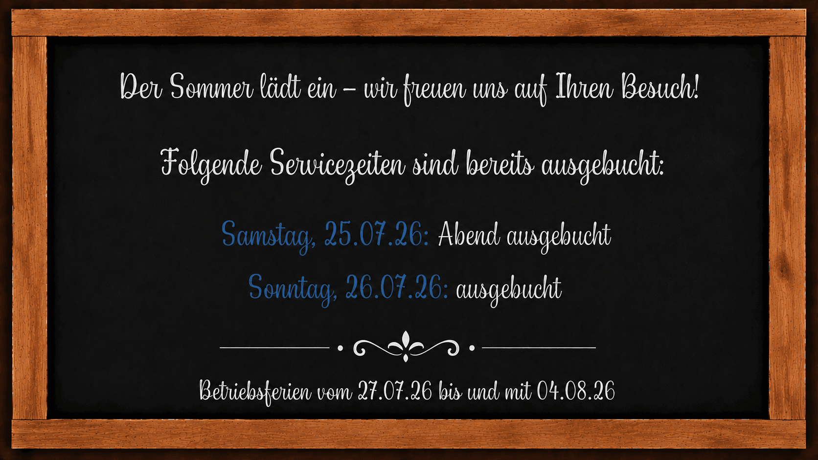 Frohe Aussicht — Restaurant in Oberrieden (Bild 2)