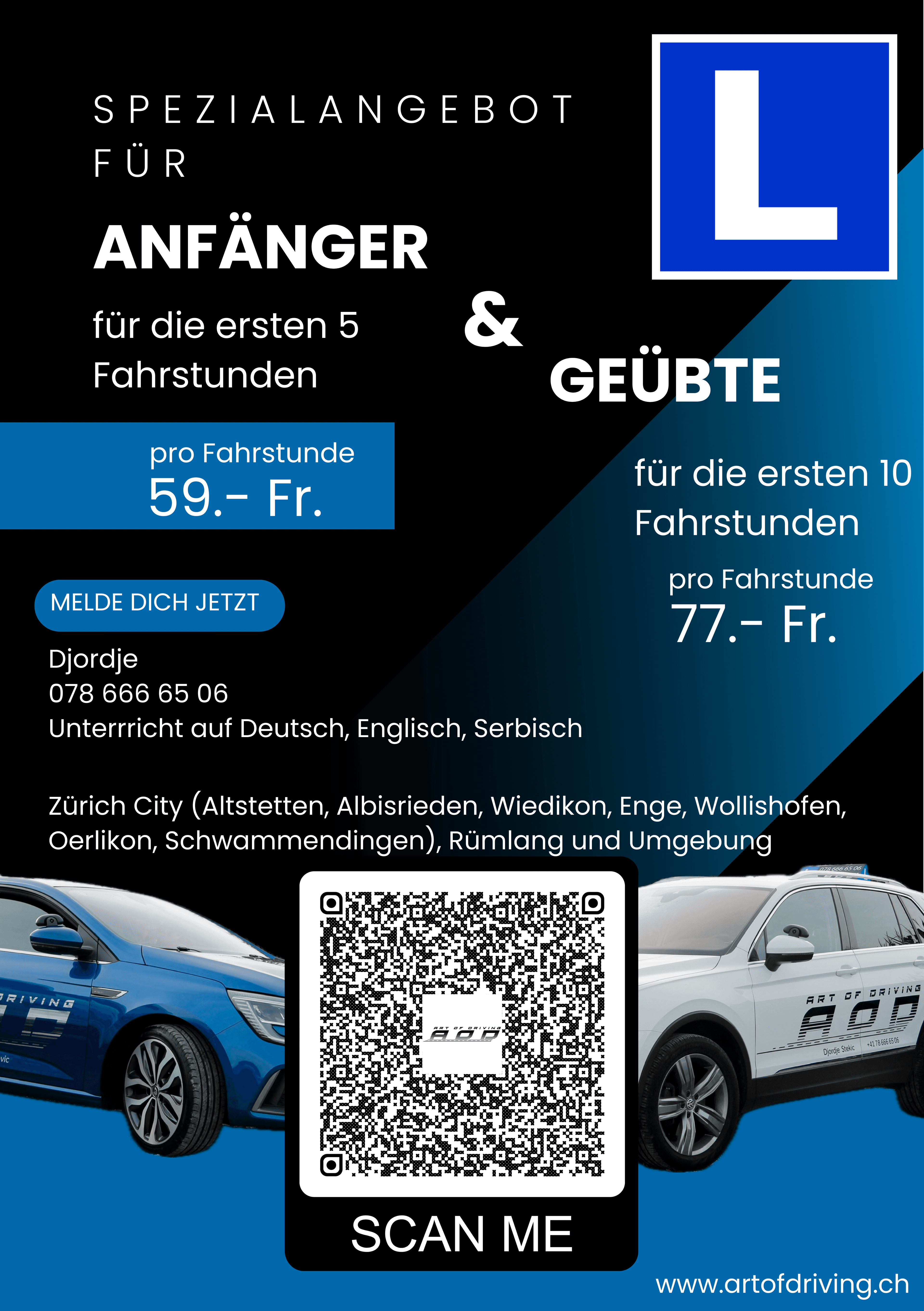 Fahrschule Art of Driving — Fahrschule in Zürich (Bild 2)