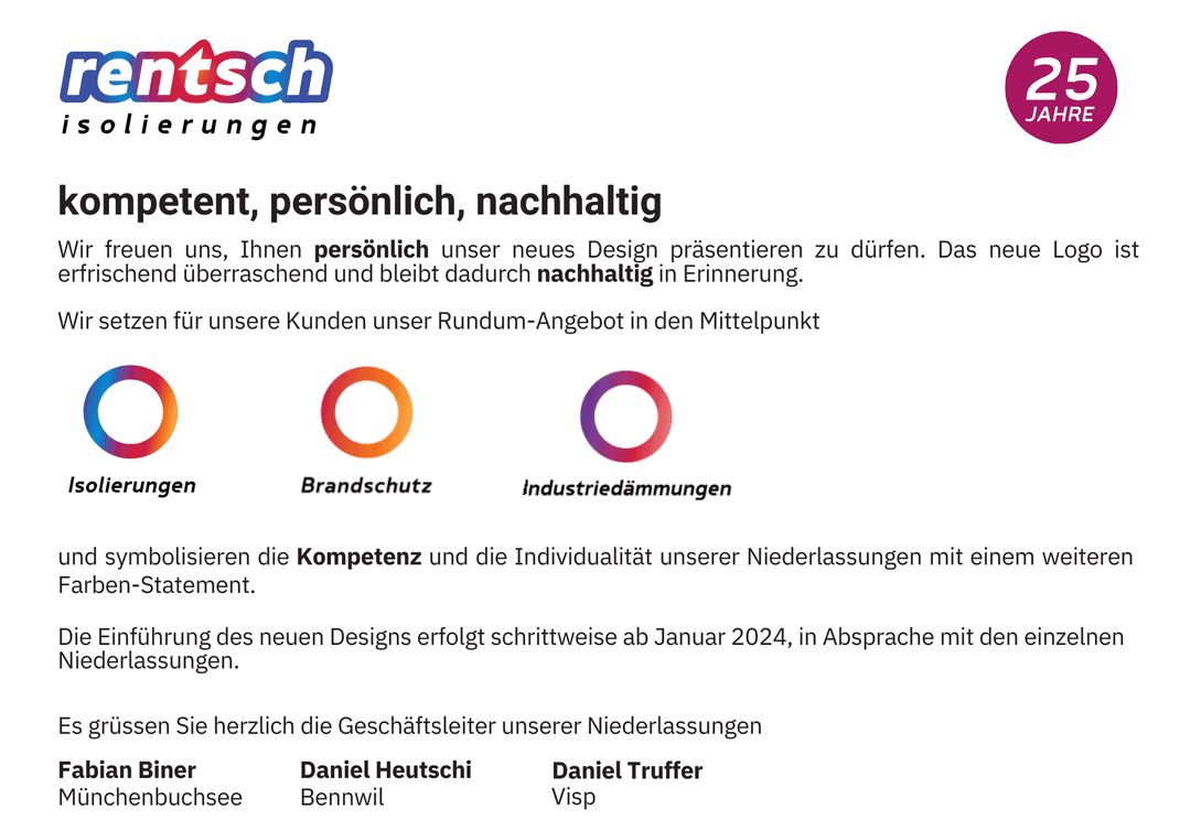 rentsch ag Isolierungen — Bauunternehmen in Münchenbuchsee (Bild 3)