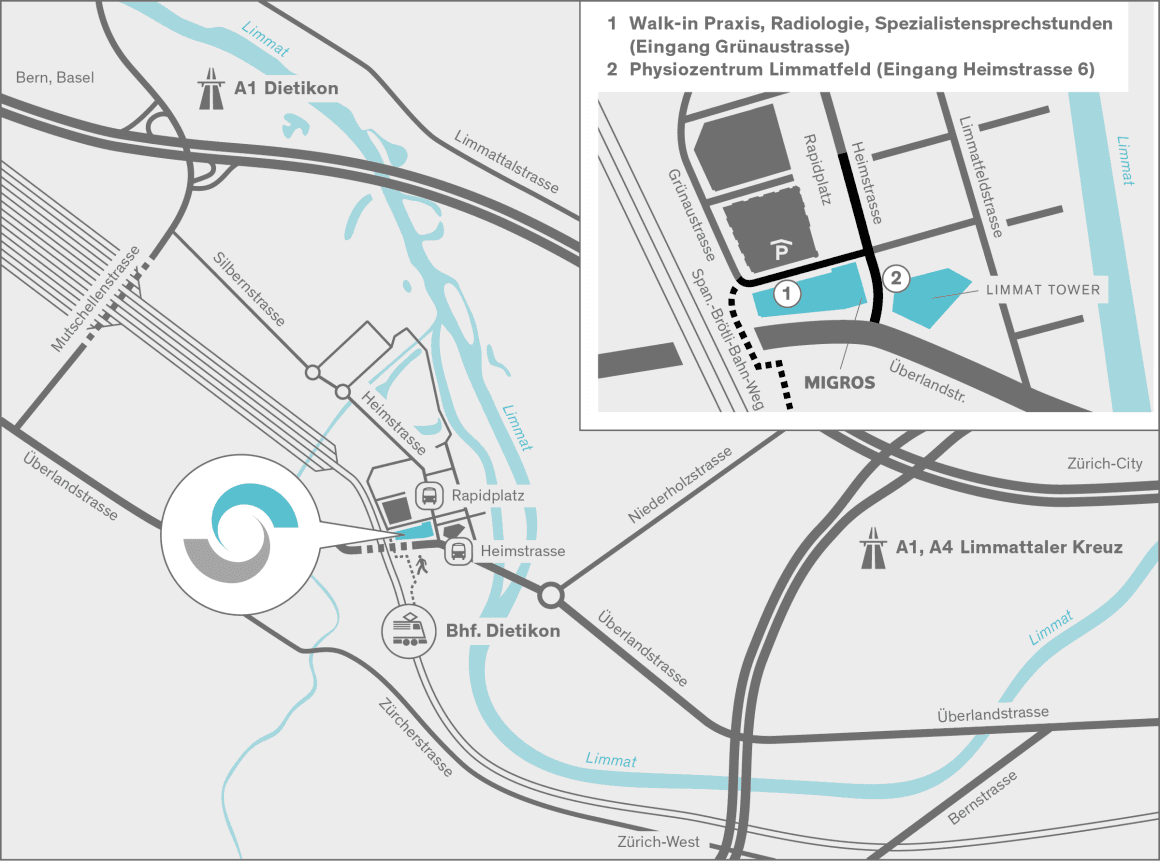 Physiozentrum Limmatfeld — Physiotherapie in Dietikon (Bild 2)