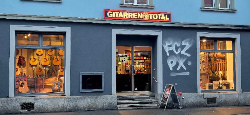 Gitarren Total AG — Geschaeft in Zürich