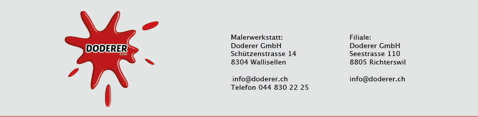 Doderer GmbH — Maler in Wallisellen (Bild 2)