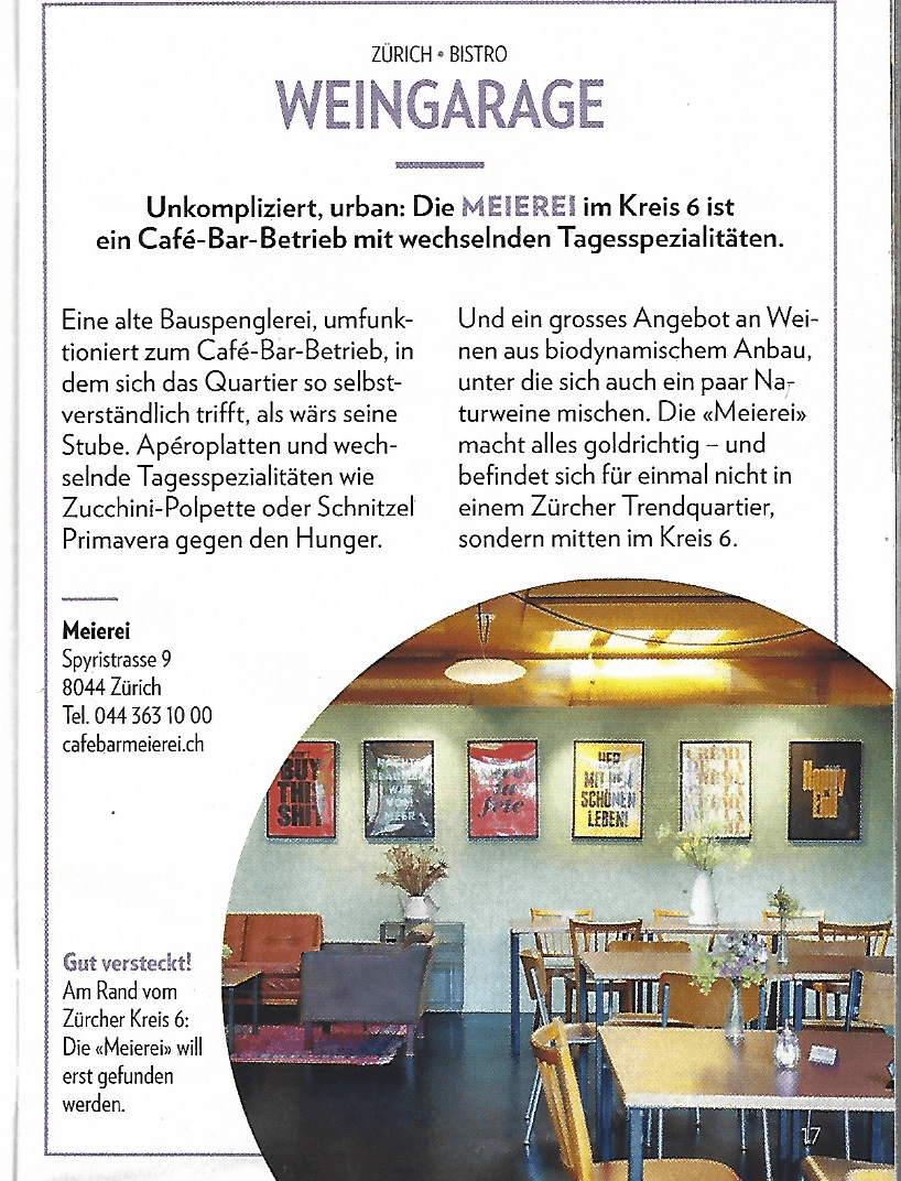 Weingarage — Weinhandlung in Zürich (Bild 3)